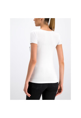 Pepe Jeans Тишърт PL504143 Бял Regular Fit - Pepit.bg