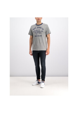 Pepe Jeans Тишърт PM506547 Сив Regular Fit - Pepit.bg