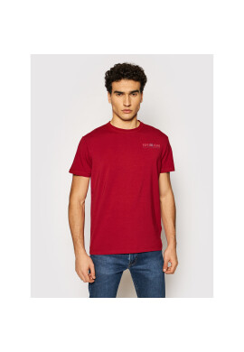 Pepe Jeans Тишърт Ramon PM507849 Червен Slim Fit - Pepit.bg