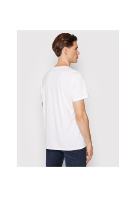 Pepe Jeans Тишърт Ronny PM508021 Бял Regular Fit - Pepit.bg