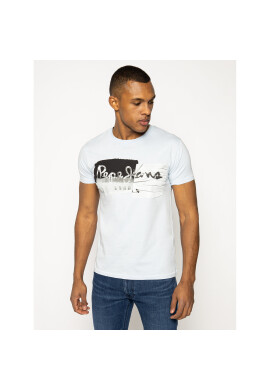 Pepe Jeans Тишърт Stepney PM506484 Син Slim Fit - Pepit.bg