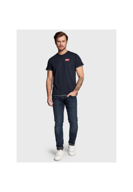 Pepe Jeans Тишърт Sutton PM508504 Тъмносин Regular Fit - Pepit.bg