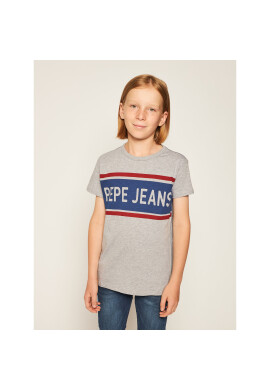Pepe Jeans Тишърт Talton PB502689 Сив Regular Fit - Pepit.bg