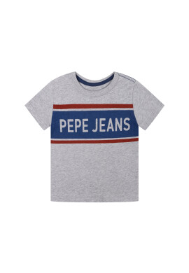 Pepe Jeans Тишърт Talton PB502714 Сив Regular Fit - Pepit.bg