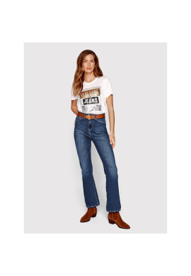 Pepe Jeans Тишърт Tyler PL505351 Бял Regular Fit - Pepit.bg