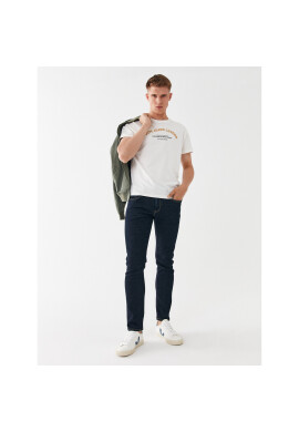 Pepe Jeans Тишърт Waddon PM508948 Бял Regular Fit - Pepit.bg