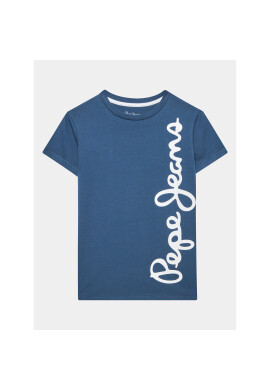 Pepe Jeans Тишърт Waldo S/S PB503533 Син Regular Fit - Pepit.bg