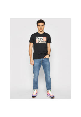 Pepe Jeans Тишърт Wells PM507875 Черен Regular Fit - Pepit.bg
