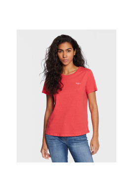 Pepe Jeans Тишърт Wendy Chest PL505481 Червен Regular Fit - Pepit.bg