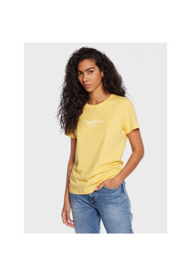 Pepe Jeans Тишърт Wendy PL505480 Жълт Regular Fit - Pepit.bg