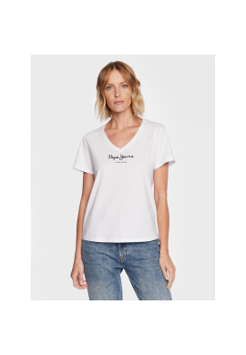 Pepe Jeans Тишърт Wendy PL505482 Бял Regular Fit - Pepit.bg