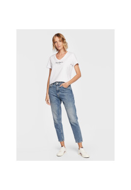 Pepe Jeans Тишърт Wendy PL505482 Бял Regular Fit - Pepit.bg