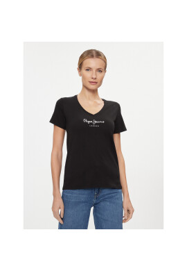 Pepe Jeans Тишърт Wendy PL505482 Черен Regular Fit - Pepit.bg