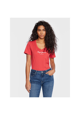 Pepe Jeans Тишърт Wendy PL505482 Червен Regular Fit - Pepit.bg