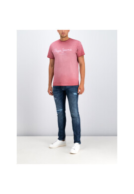 Pepe Jeans Тишърт West Sir PM504032 Розов Regular Fit - Pepit.bg