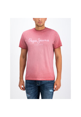 Pepe Jeans Тишърт West Sir PM504032 Розов Regular Fit - Pepit.bg