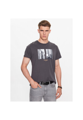 Pepe Jeans Тишърт Worth PM508956 Сив Regular Fit - Pepit.bg