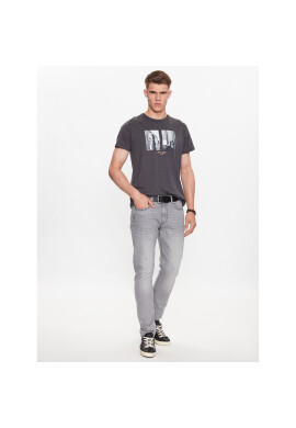 Pepe Jeans Тишърт Worth PM508956 Сив Regular Fit - Pepit.bg