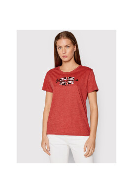 Pepe Jeans Тишърт Zaidas PL504965 Червен Regular Fit - Pepit.bg