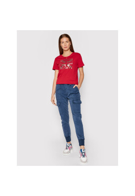 Pepe Jeans Тишърт Zeldas PL505037 Червен Regular Fit - Pepit.bg