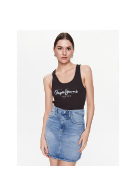 Pepe Jeans топ Ozella PL505474 Черен Regular Fit - Pepit.bg