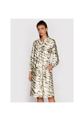 Peserico Ежедневна рокля S02183F00A Бежов Relaxed Fit - Pepit.bg