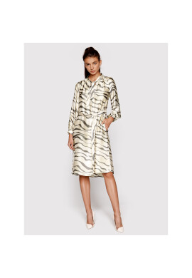 Peserico Ежедневна рокля S02183F00A Бежов Relaxed Fit - Pepit.bg