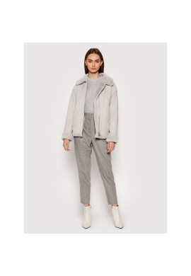 Peserico Кожено яке S21326C03 Сив Regular Fit - Pepit.bg