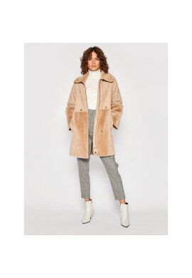 Peserico Кожух S21327C03 Бежов Oversize - Pepit.bg