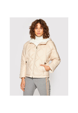 Peserico Пухено яке S23286 Бежов Regular Fit - Pepit.bg