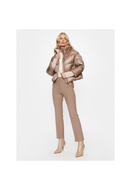 Peserico Пухено яке S24472 Кафяв Regular Fit - Pepit.bg