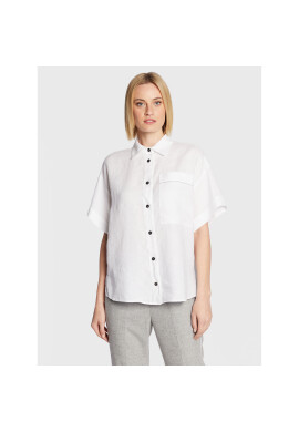 Peserico Риза S06048T0 Бял Relaxed Fit - Pepit.bg