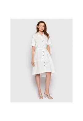 Peserico Рокля тип риза S02701A Бял Regular Fit - Pepit.bg