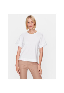 Peserico Тишърт S06658J0 Бял Relaxed Fit - Pepit.bg