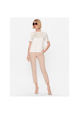 Peserico Тишърт S06808 Екрю Regular Fit - Pepit.bg