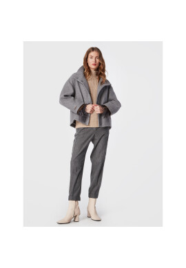 Peserico Вълнено палто E21360D00A Сив Regular Fit - Pepit.bg