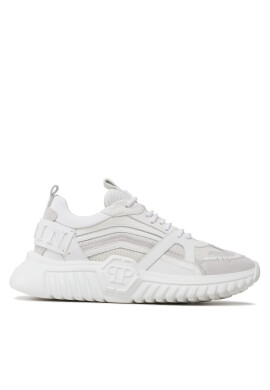 PHILIPP PLEIN Сникърси Runner Hexagon Бял - Pepit.bg