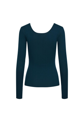 Pieces Блуза 17101437 Син Slim Fit - Pepit.bg
