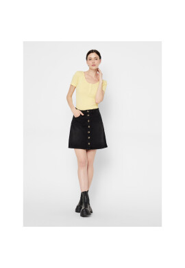 Pieces Блуза 17101439 Жълт Slim Fit - Pepit.bg