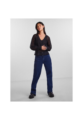 Pieces Блуза 17135411 Черен Regular Fit - Pepit.bg