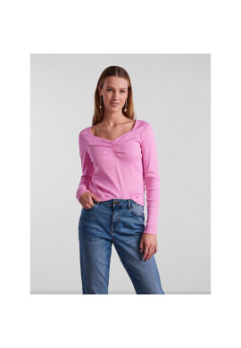 Pieces Блуза 17135564 Розов Slim Fit - Pepit.bg