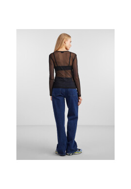 Pieces Блуза 17141116 Черен Slim Fit - Pepit.bg