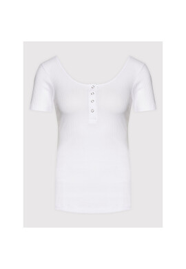 Pieces Блуза Kitte 17101439 Бял Slim Fit - Pepit.bg