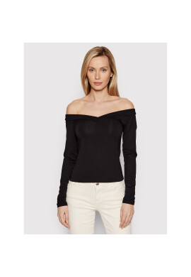 Pieces Блуза Maliva 17103018 Черен Slim Fit - Pepit.bg