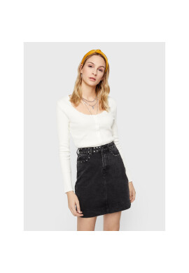 Pieces Блуза Nuksia 17101835 Бял Slim Fit - Pepit.bg