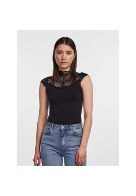 Pieces Боди 17096887 Черен Slim Fit - Pepit.bg