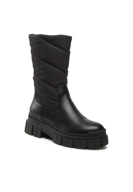 Pieces Боти Pcjulie Md High Padded Boot 17129244 Черен - Pepit.bg