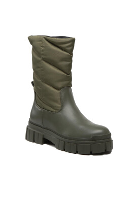 Pieces Боти Pcjulie Mid High Padded Boot 17129244 Каки - Pepit.bg