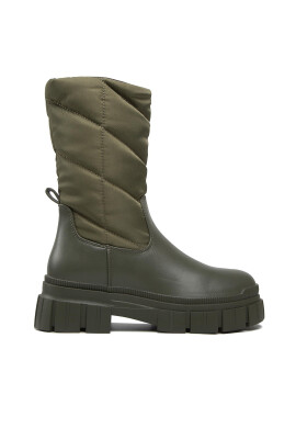 Pieces Боти Pcjulie Mid High Padded Boot 17129244 Каки - Pepit.bg