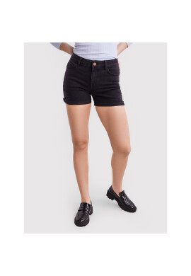 Pieces Дънкови шорти Lisa 17112539 Черен Regular Fit - Pepit.bg